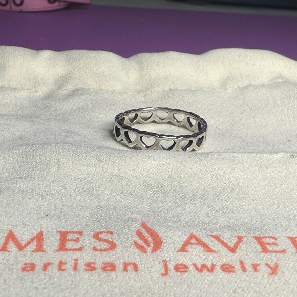 James Avery Tiny Heart Ring - Picture 1 of 5